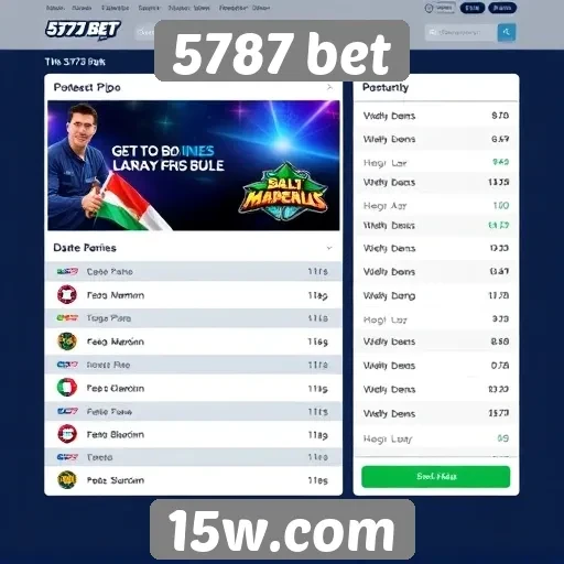 Avaliação de recursos do site 5787 bet