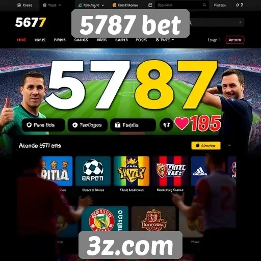 Experiência do usuário no site 5787 bet